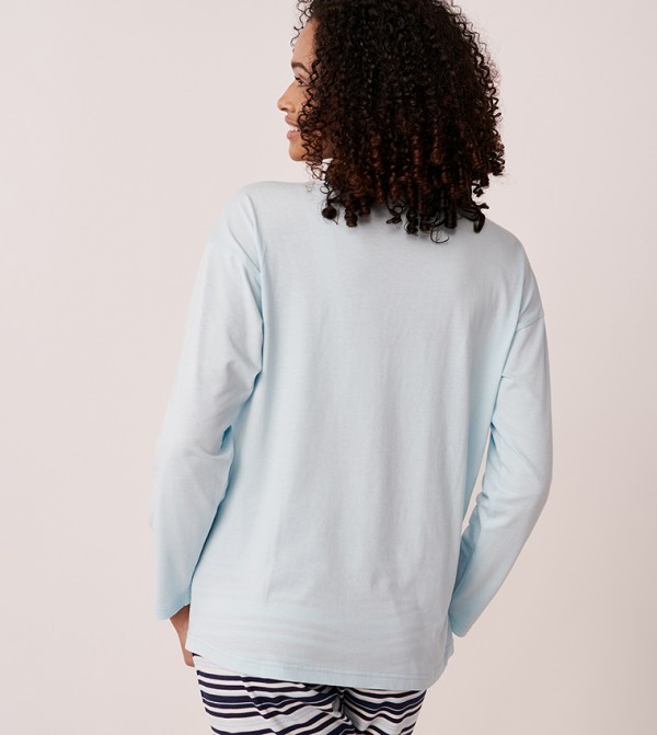 La Vie en Rose La Vie en Rose - Blue Sleep Tops & Tees