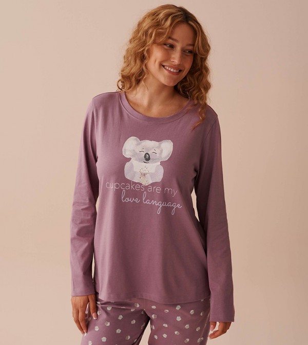 La Vie en Rose  Sleepwears & Loungewears - Purple Tops