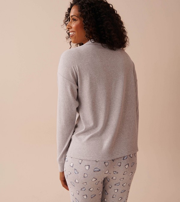 La Vie en Rose  Clothing - Grey Tops