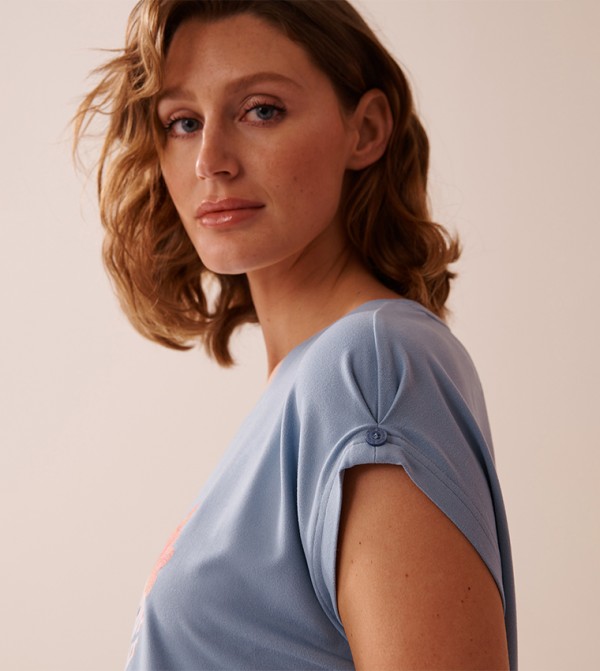 La Vie en Rose  Sleepwears & Loungewears - Blue Tops