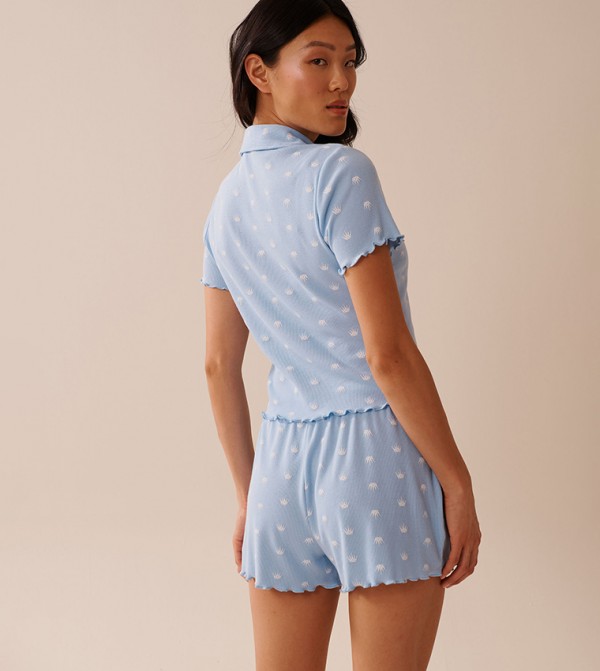 La Vie en Rose  - Blue Tops