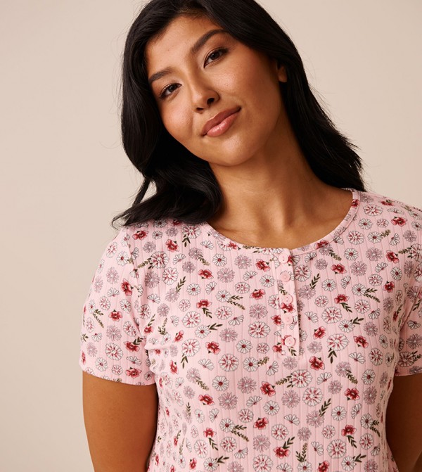 La Vie en Rose  Sleepwears & Loungewears - Pink Tops
