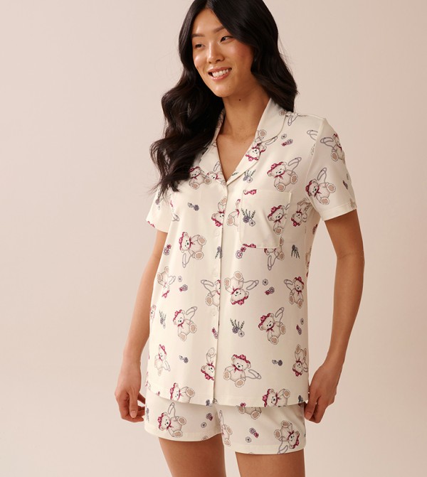 La Vie en Rose  - Off White Tops