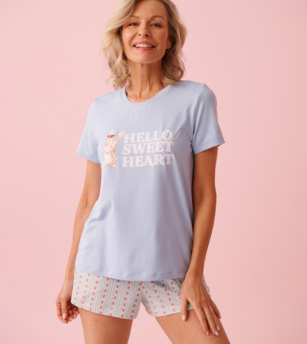 La Vie en Rose  - Blue Tops