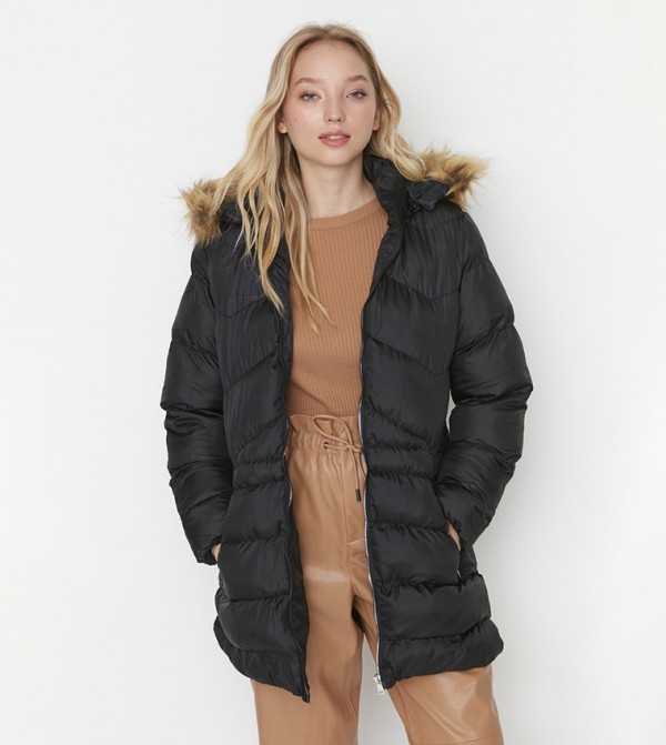 Trendyol Trendyol  - Black Puffer & Quilted Jackets