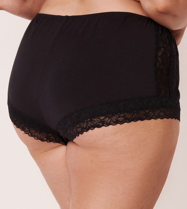 La Vie en Rose  - Black Lounge Shorts