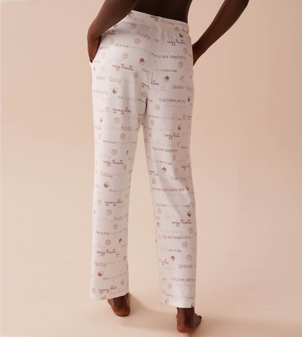 La Vie en Rose  Sleepwears & Loungewears - White Bottoms