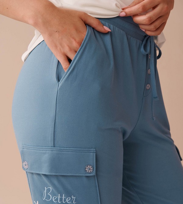 La Vie en Rose  Sleepwears & Loungewears - Blue Bottoms
