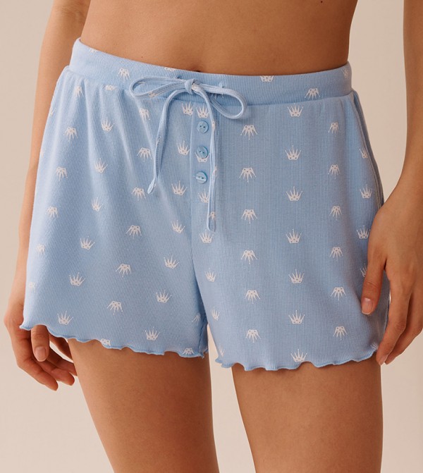 لافي ان روز ملابس نوم - أزرق Bottoms