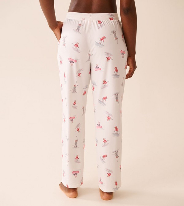 لافي ان روز  ملابس نوم - أبيض  Bottoms