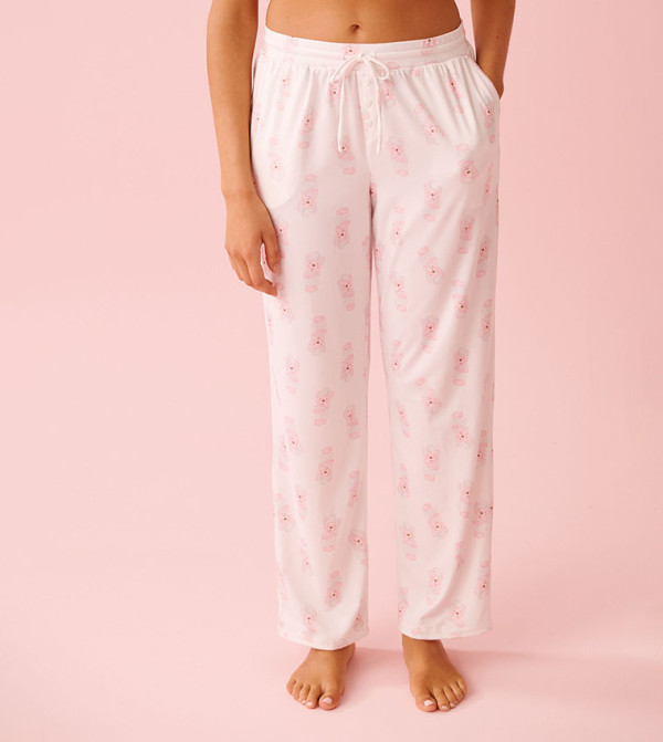 La Vie en Rose  Sleepwears & Loungewears - White Bottoms