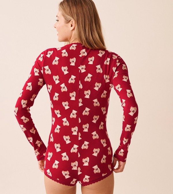 La Vie en Rose  Clothing - Red Night Dress & Gowns