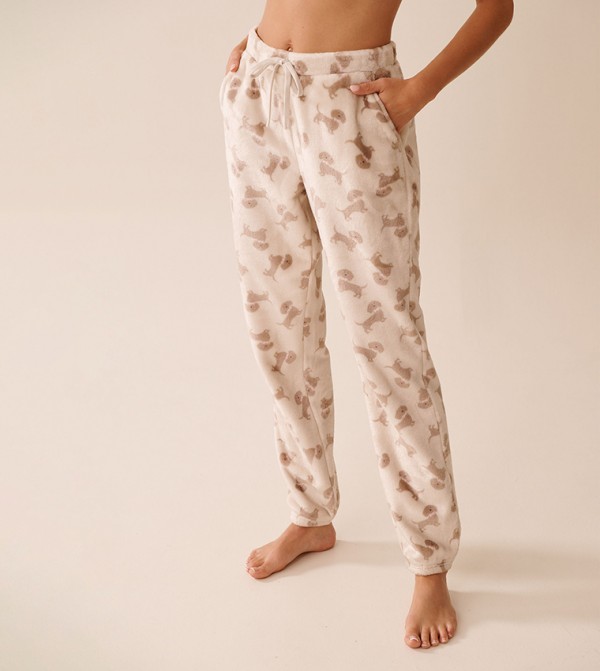 لافي ان روز  ملابس نوم - بيج Pyjama Set