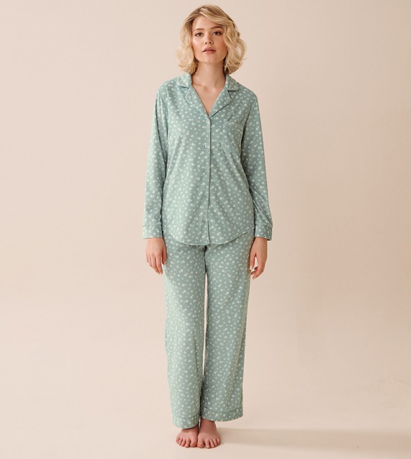 لافي ان روز  ملابس - أخضر Pyjama Set