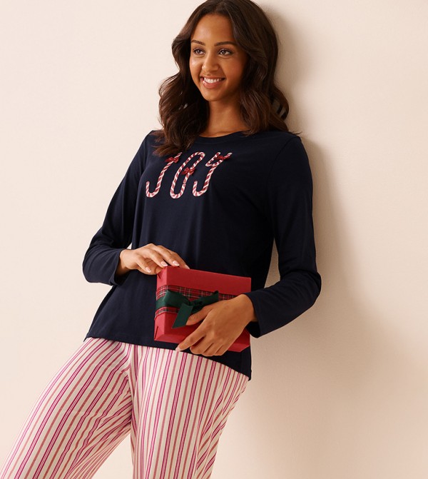 La Vie en Rose Sleepwears & Loungewears - Red Pyjama Set