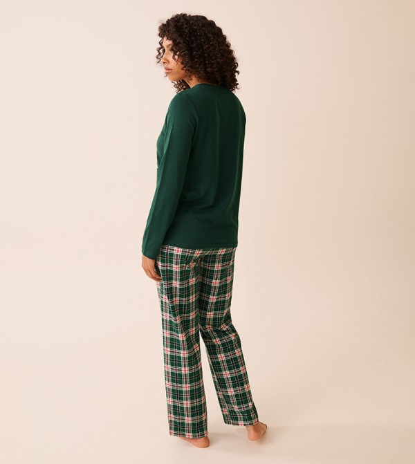 La Vie en Rose  Sleepwears & Loungewears - Green Pyjama Set