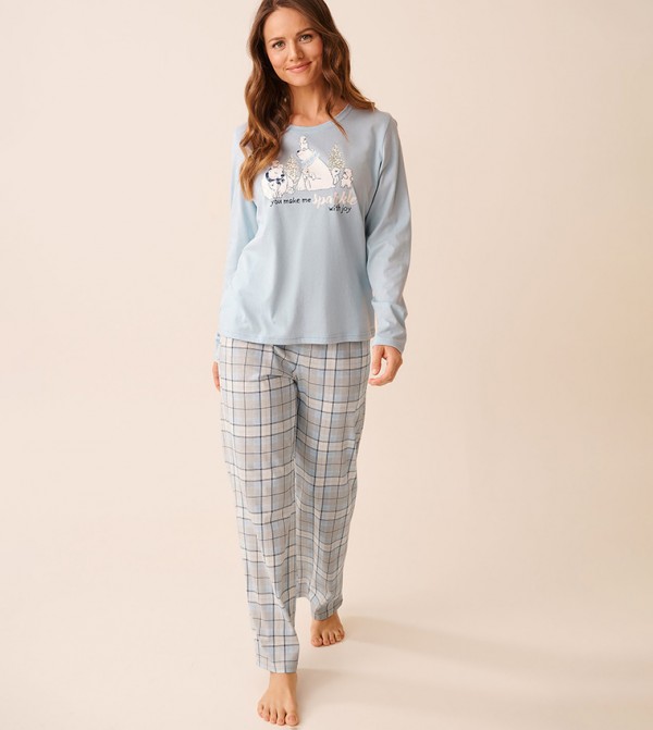 La Vie en Rose  Sleepwears & Loungewears - Blue Pyjama Set