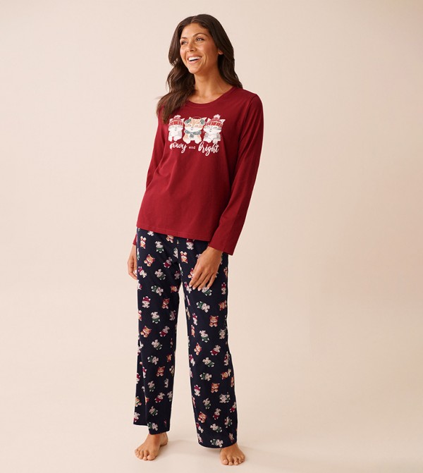 La Vie en Rose  Sleepwears & Loungewears - Blue Pyjama Set