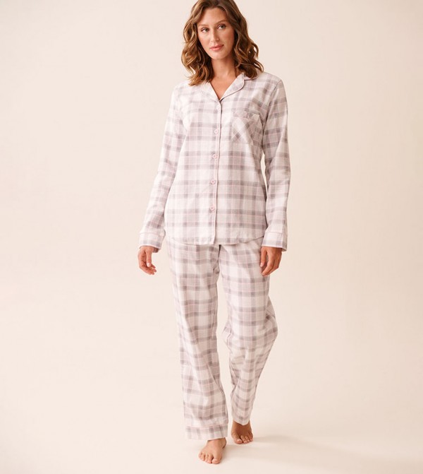 La Vie en Rose - Grey Pyjama Set