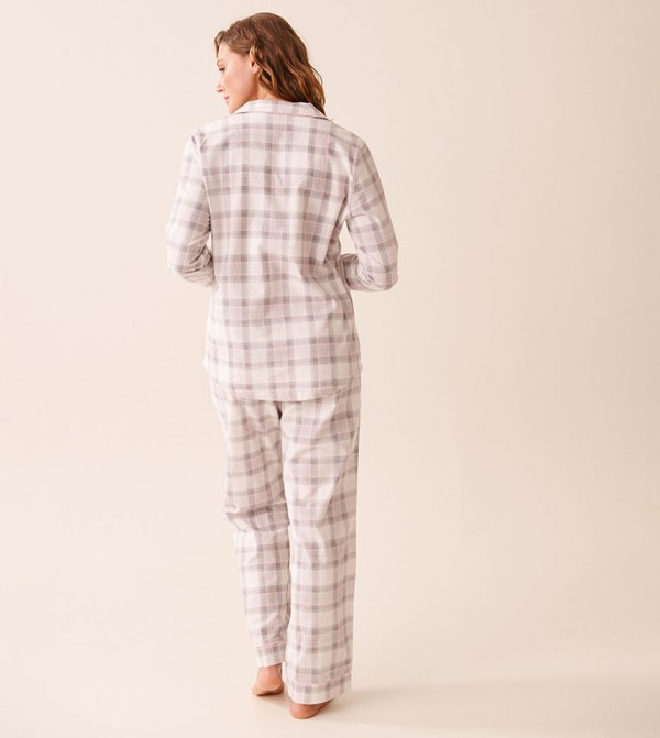 La Vie en Rose - Grey Pyjama Set