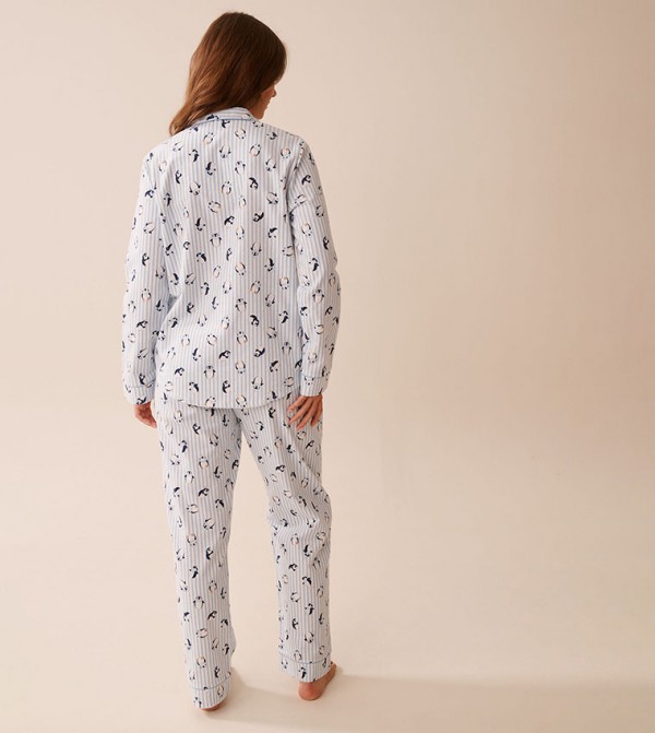 La Vie en Rose  Sleepwears & Loungewears - Blue Pyjama Set