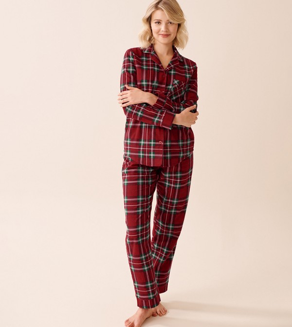 La Vie en Rose  - Red Pyjama Set