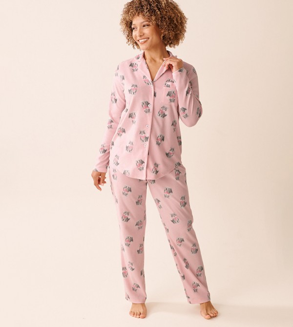 لافي ان روز ملابس نوم - وردي Pyjama Set