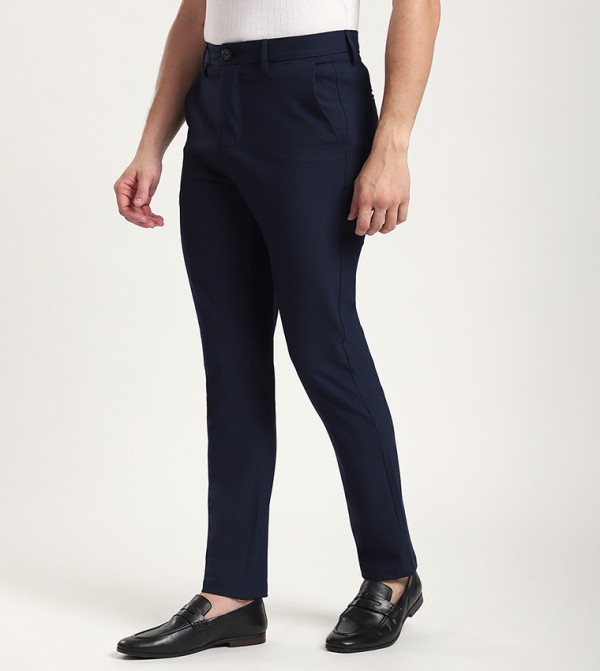Beverly Hills Polo Club  Formal Pants - NAVY BLUE Formal Pants