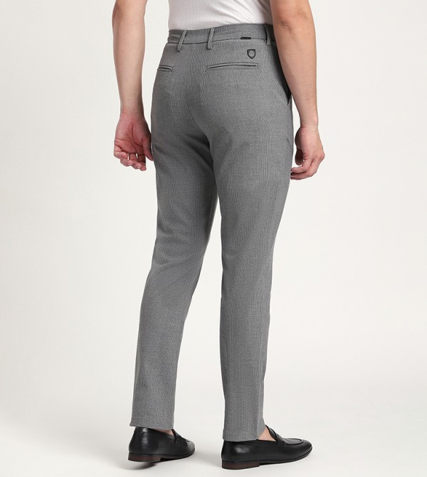 Beverly Hills Polo Club Pants & Chinos - Grey Formal Pants
