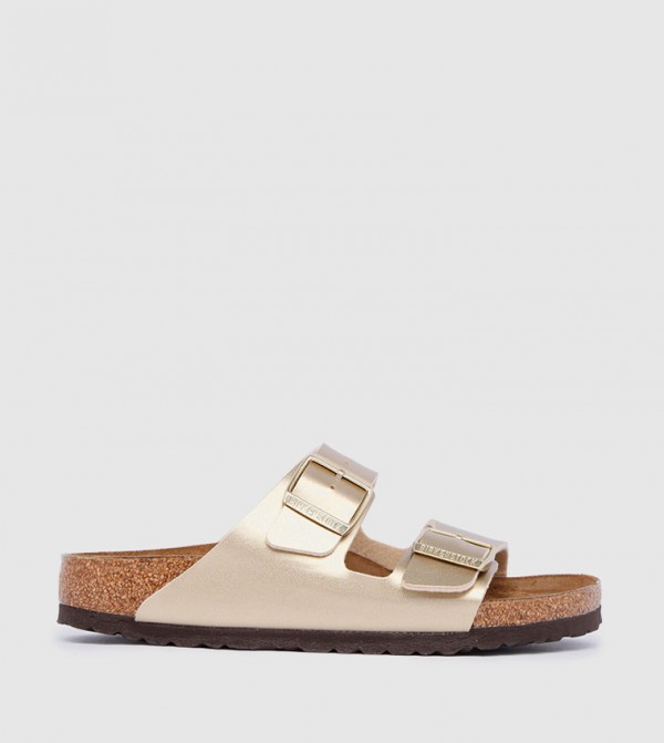Birkenstock modest wear - Gold Slip-ons