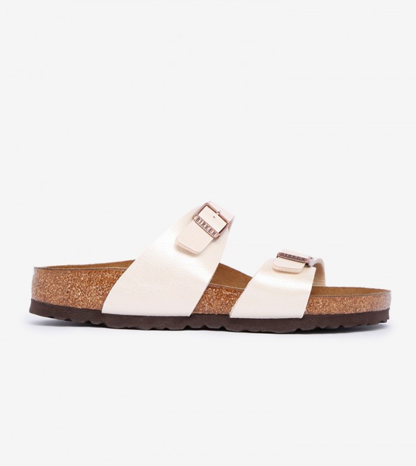 Birkenstock Birkenstock - White Slip-ons