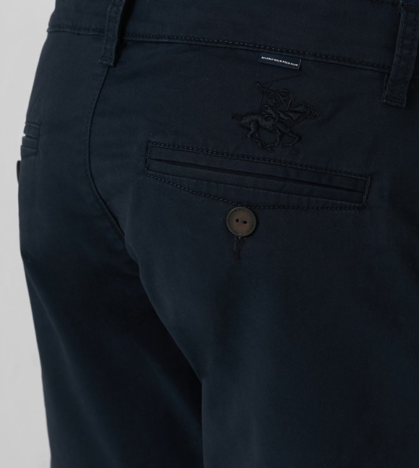 Beverly Hills Polo Club  Pants & Chinos - Navy Casual Pants