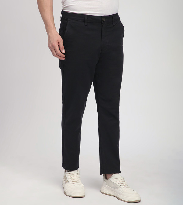 Beverly Hills Polo Club  - Black Casual Pants