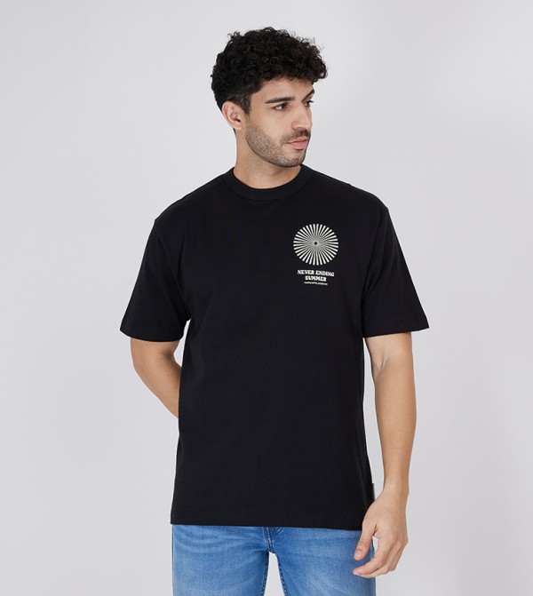 Marc O'Polo Marc O'Polo - Black Casual T-Shirts