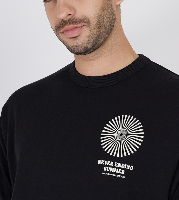 Marc O'Polo Marc O'Polo - Black Casual T-Shirts