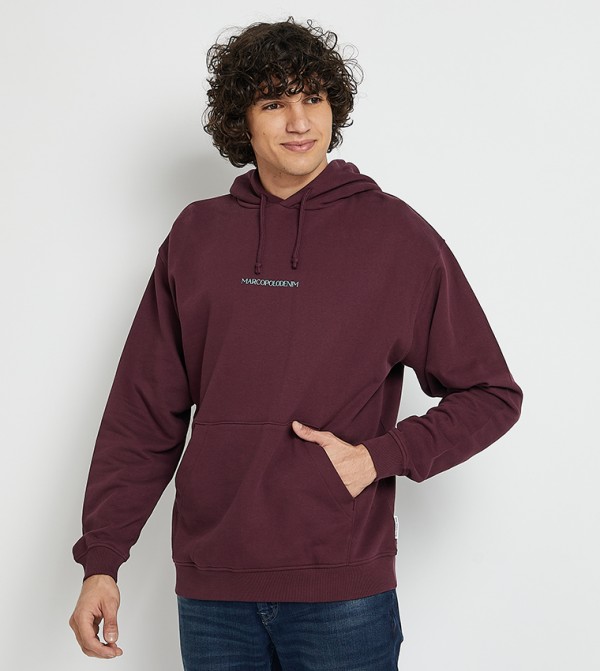 Marc O'Polo Marc O'Polo - Burgundy Hoodies