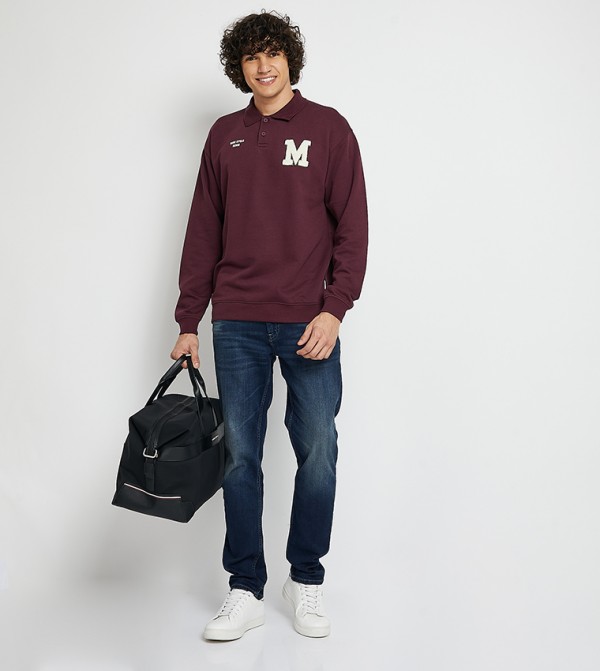 Marc O'Polo Marc O'Polo - Burgundy Sweatshirts