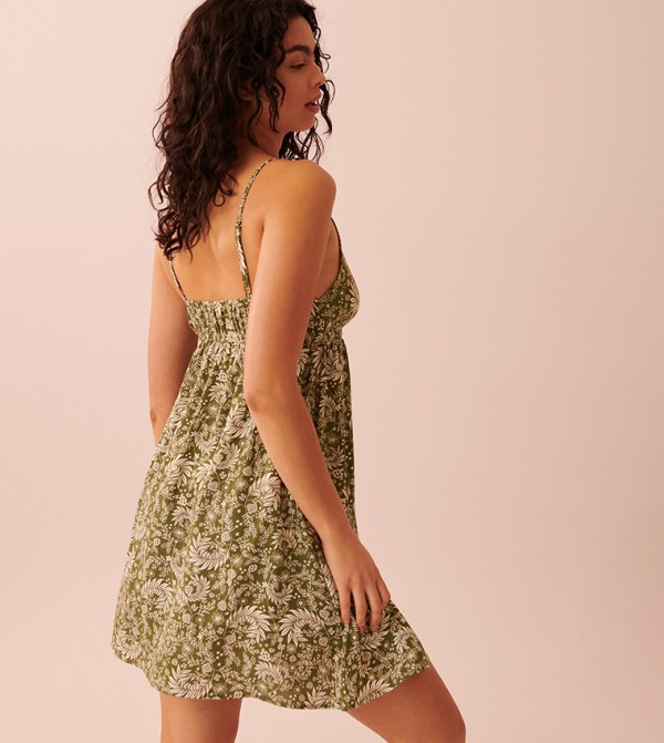 La Vie en Rose  - Green Sleep Tops & Tees