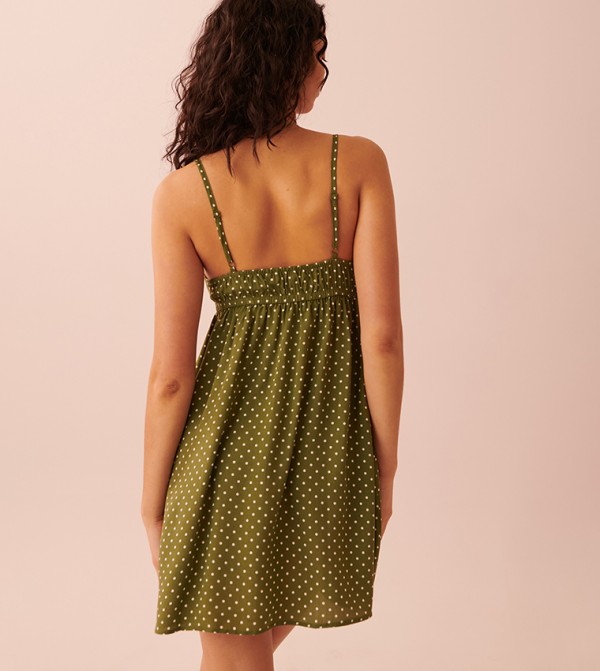 La Vie en Rose  - Green Sleep Tops & Tees