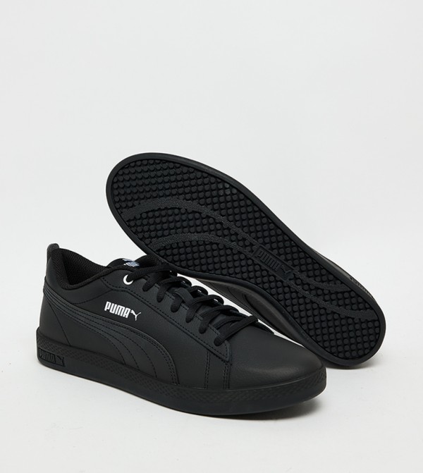 بوما بوما - أسود أحذية برقبة منخفضة 