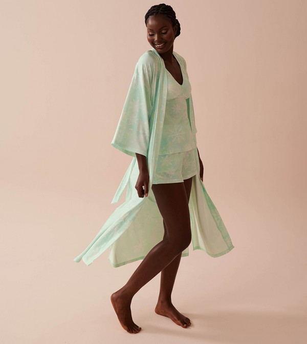 La Vie en Rose La Vie en Rose - Green Night Robes & Kimonos