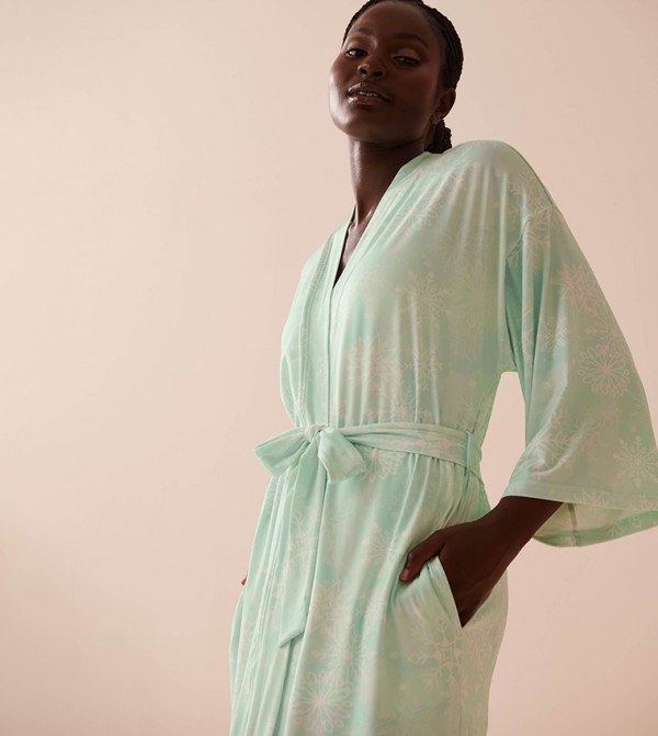 La Vie en Rose La Vie en Rose - Green Night Robes & Kimonos