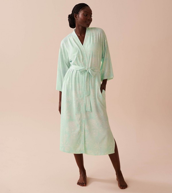 La Vie en Rose La Vie en Rose - Green Night Robes & Kimonos
