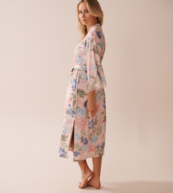 La Vie en Rose La Vie en Rose - Pink Night Robes & Kimonos