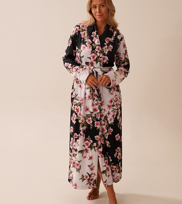 لافي ان روز  ملابس - أسود Night Robes & Kimonos
