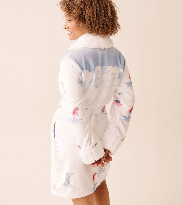 La Vie en Rose Clothing - White Night Robes & Kimonos