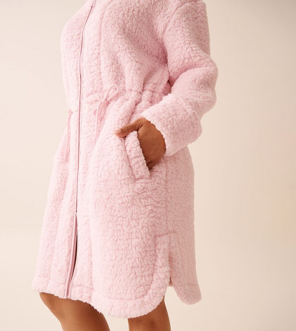 لافي ان روز ملابس نوم - وردي Night Robes & Kimonos