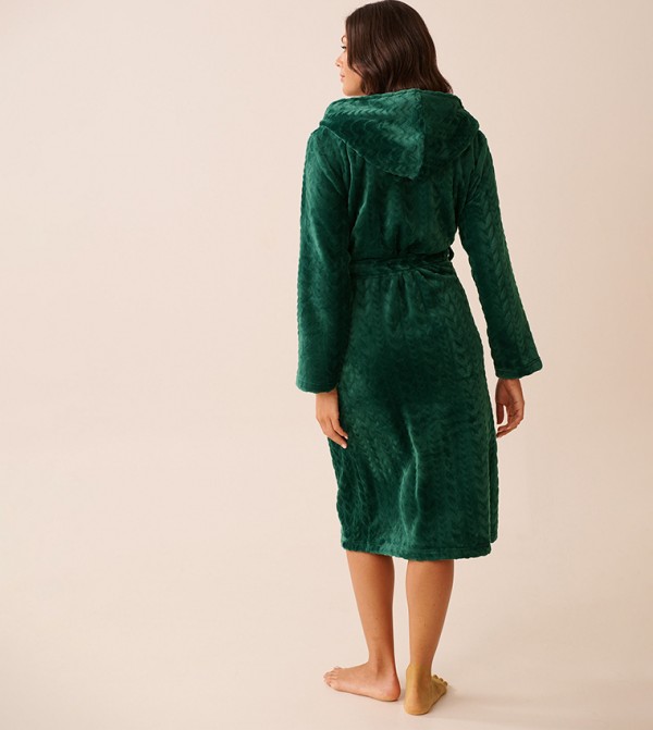 La Vie en Rose  Sleepwears & Loungewears - Green Night Robes & Kimonos