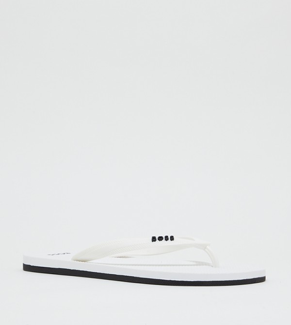 BOSS BOSS - White Flip-Flops