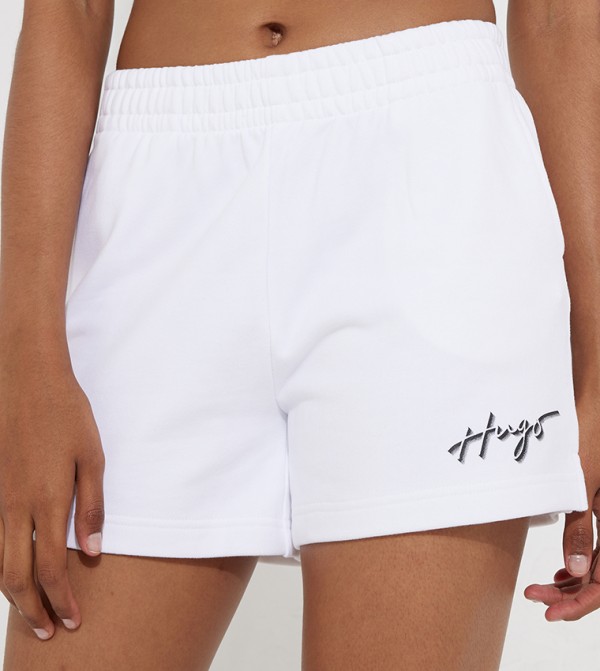 HUGO  - White Casual Shorts